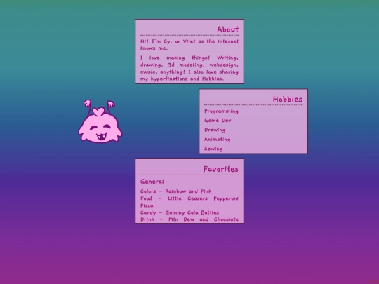 pages/me/aboutMe screenshot