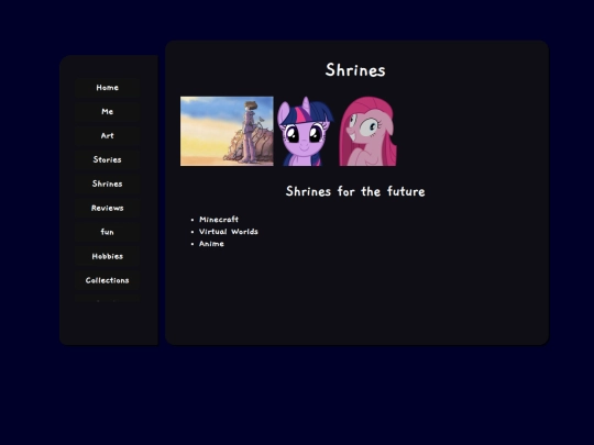 pages/shrines screenshot