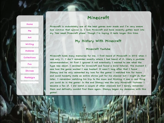 pages/shrines/minecraft screenshot