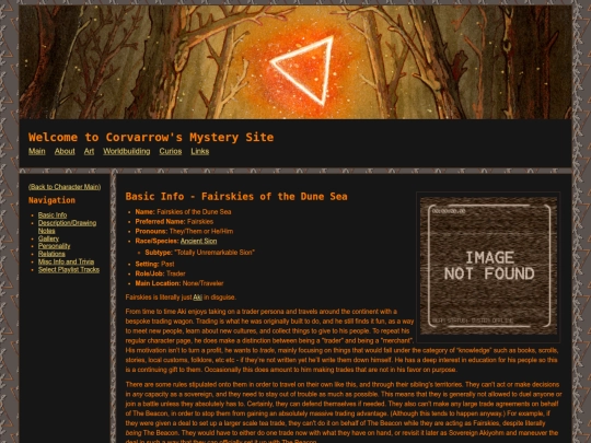 Main/Worldbuilding/Chars/Fairskies screenshot