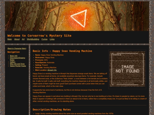 Main/Worldbuilding/Chars/HappySnax screenshot