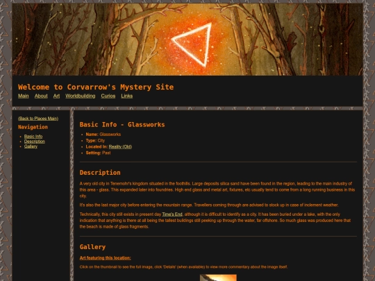Main/Worldbuilding/Places/Glassworks screenshot