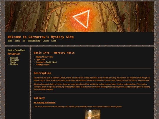 Main/Worldbuilding/Places/MercuryFalls screenshot
