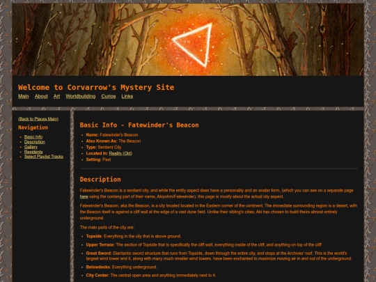 Main/Worldbuilding/Places/TheBeacon screenshot