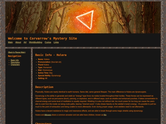 Main/Worldbuilding/Races/Hulera screenshot
