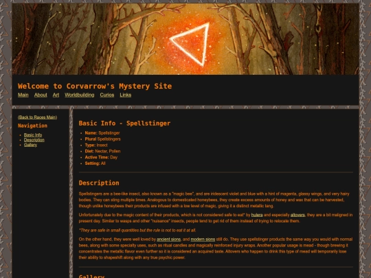 Main/Worldbuilding/Races/Spellstingers screenshot