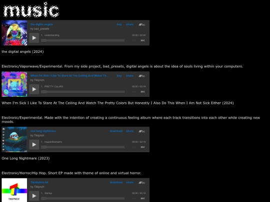 music screenshot
