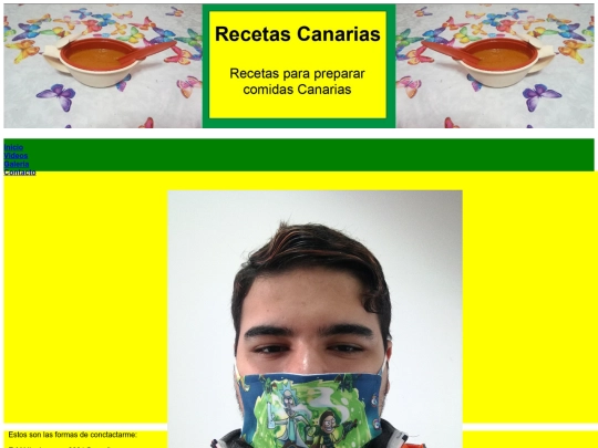 html/Contacto screenshot