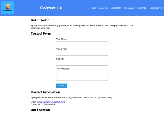 contactus screenshot