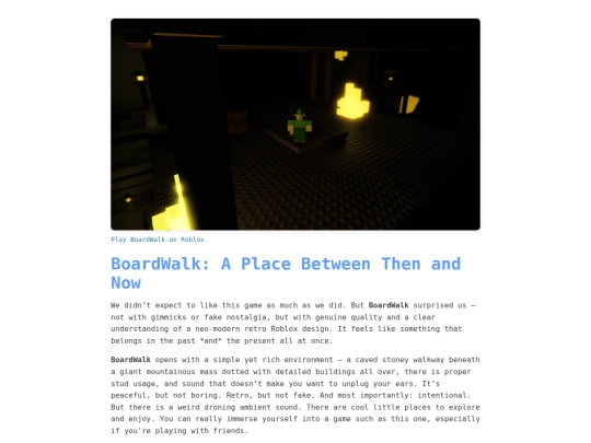Articles/BoardWalkReview screenshot