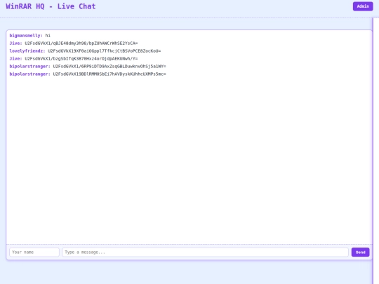 chat screenshot