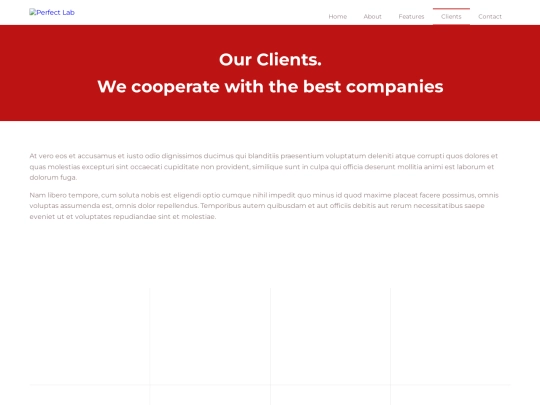 clients screenshot