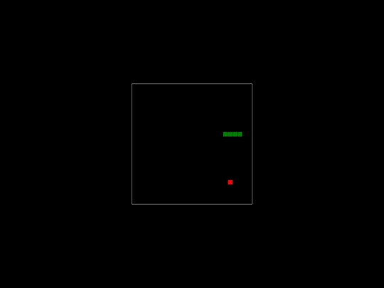 snakegame screenshot