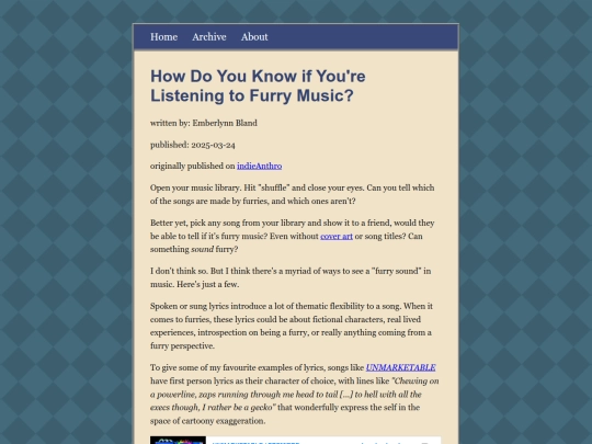 blog/posts/2025-03-24-How Do You Know if You're Listening to Furry Music screenshot