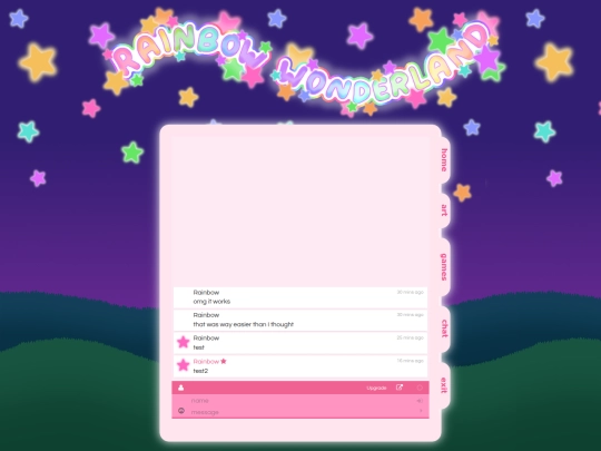 chat screenshot