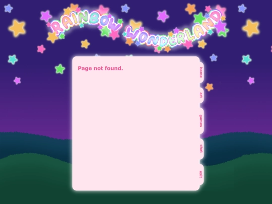 not_found screenshot