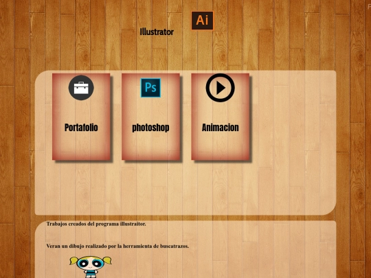 portafolio creativo/illustraitor screenshot
