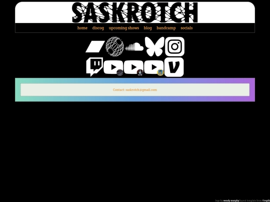 socials screenshot