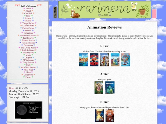 animation-reviews screenshot