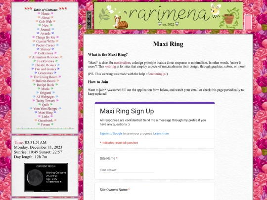 maxi-ring screenshot