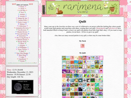 quilt screenshot