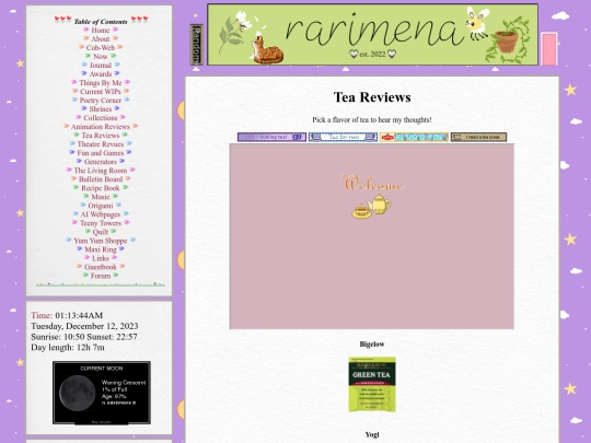 tea screenshot