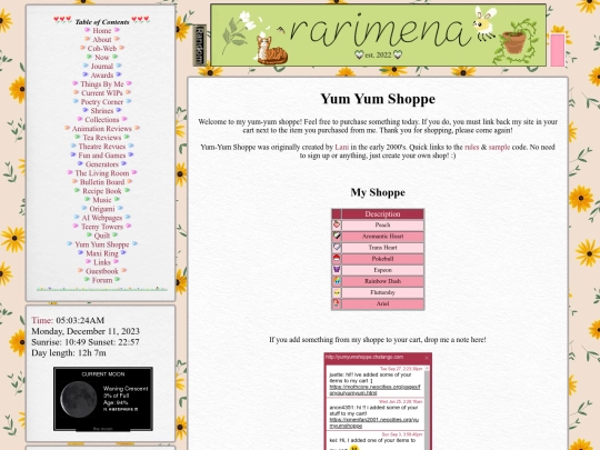 yum-yum screenshot