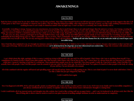 journal screenshot