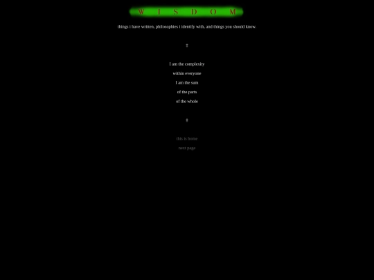 wisdom6 screenshot