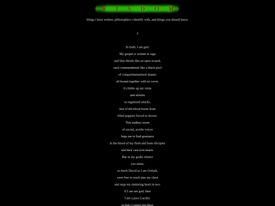 wisdom7 screenshot