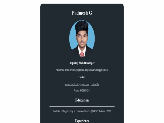 index screenshot