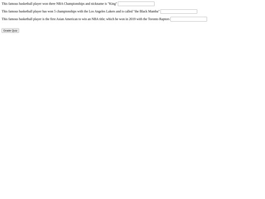 quiz screenshot