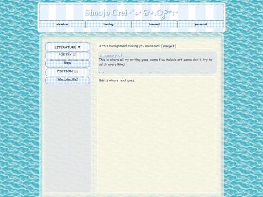 writing screenshot