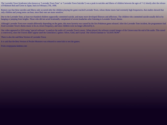 lavender screenshot