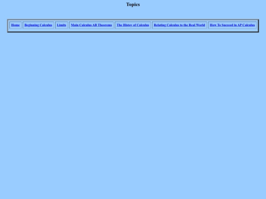 links screenshot