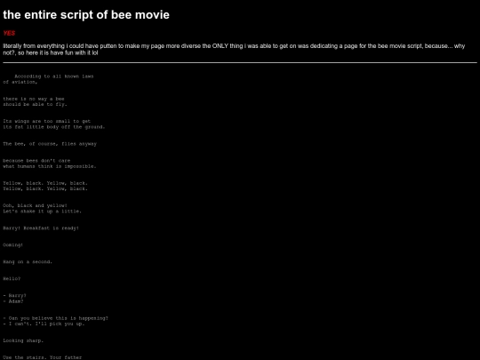 bee movie screenshot