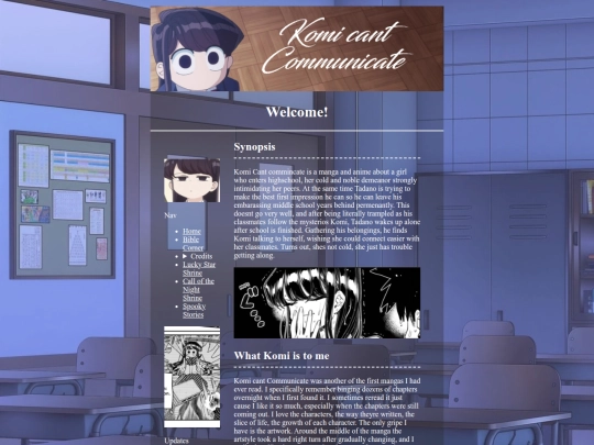 fansites/komi screenshot