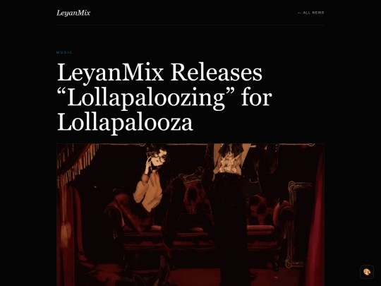 news/lollapaloozing screenshot