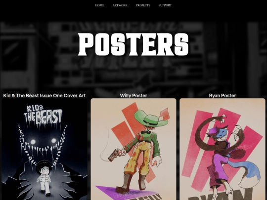 posters screenshot