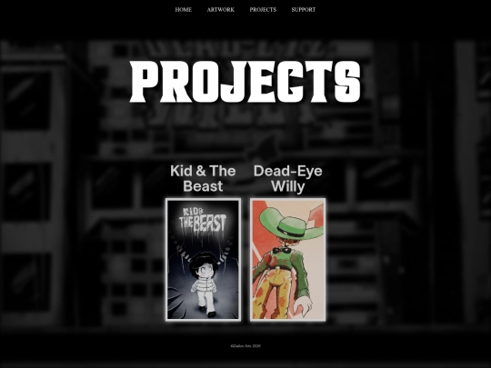 projects screenshot