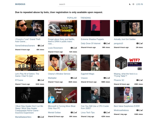 yt screenshot