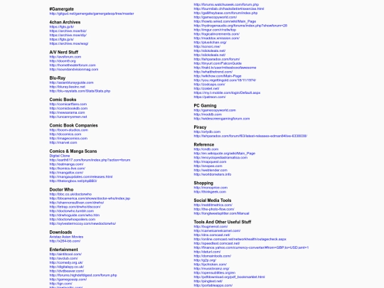 bookmarks screenshot
