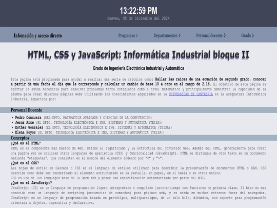 index screenshot
