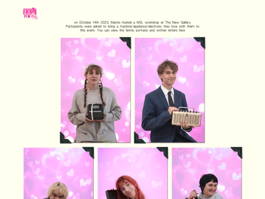 family portraits screenshot