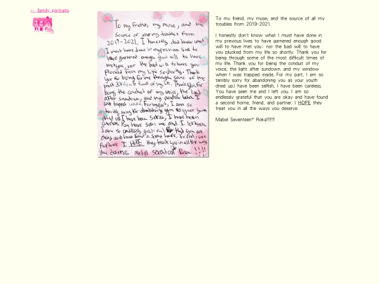 letters/mabel screenshot