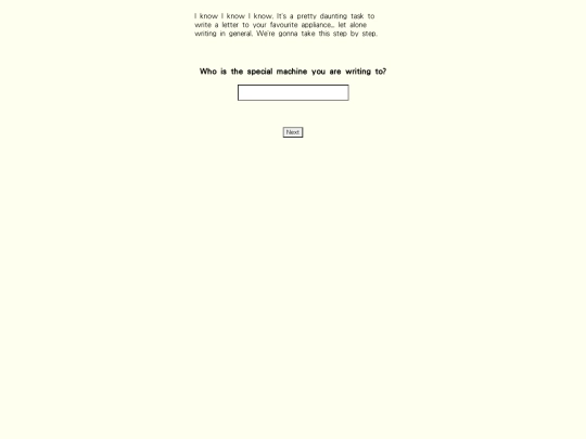 writing screenshot
