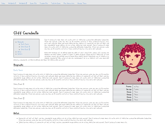 character wiki/cliff-caraballo screenshot