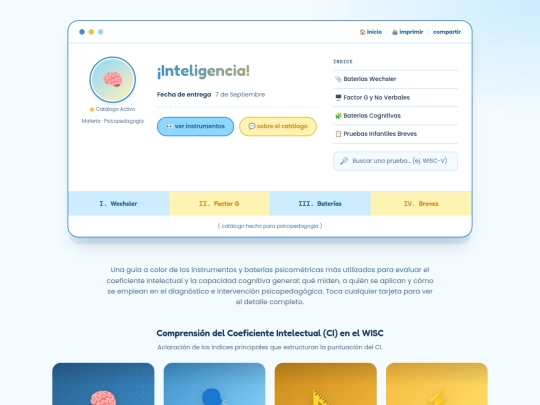 inteligencia screenshot