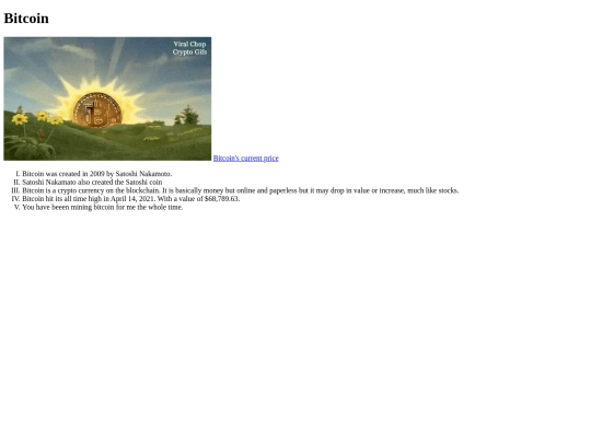 bitcoin project/Bitcoin screenshot