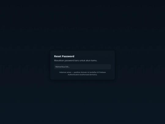 Firebase Authentication screenshot
